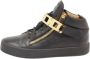 Giuseppe Zanotti Pre-owned Leather sneakers Black Dames - Thumbnail 1