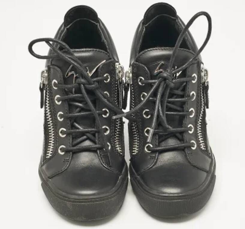 Giuseppe Zanotti Pre-owned Leather sneakers Black Dames