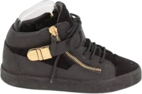 Giuseppe Zanotti Pre-owned Leather sneakers Black Dames