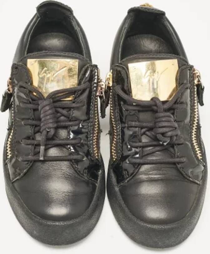 Giuseppe Zanotti Pre-owned Leather sneakers Black Dames