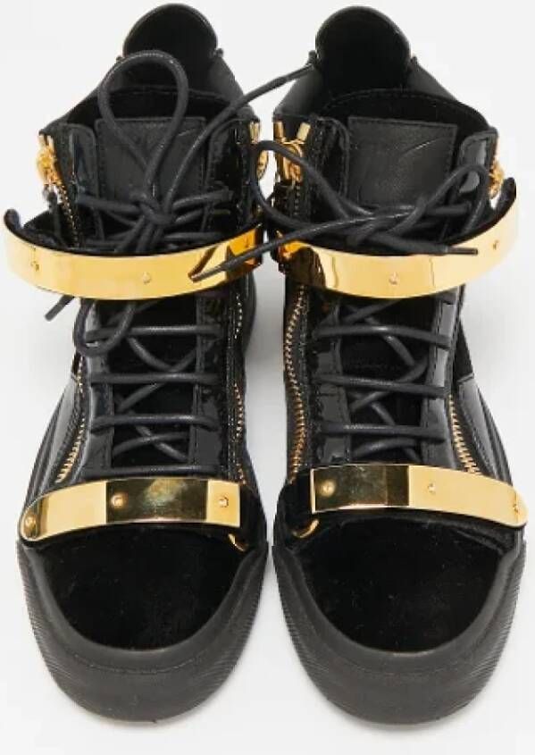 Giuseppe Zanotti Pre-owned Leather sneakers Black Dames