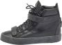 Giuseppe Zanotti Pre-owned Leather sneakers Black Heren - Thumbnail 1