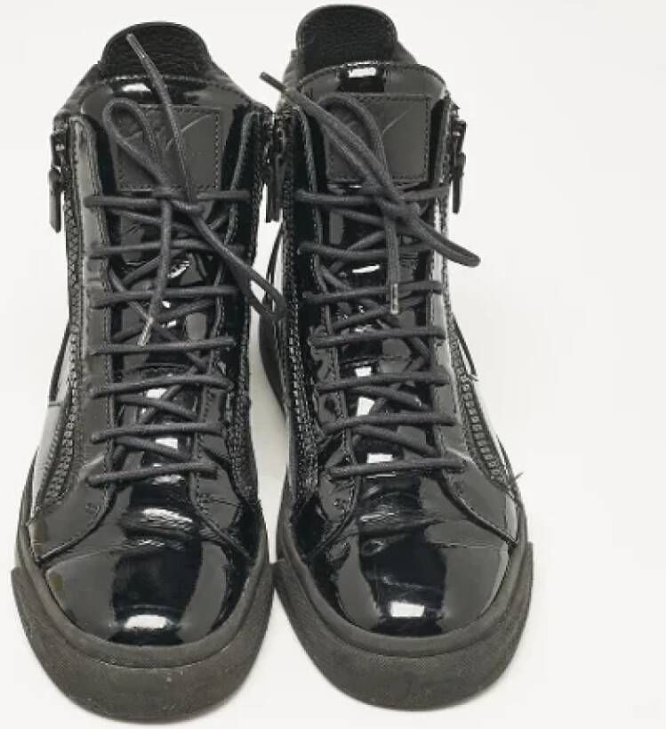 Giuseppe Zanotti Pre-owned Leather sneakers Black Heren