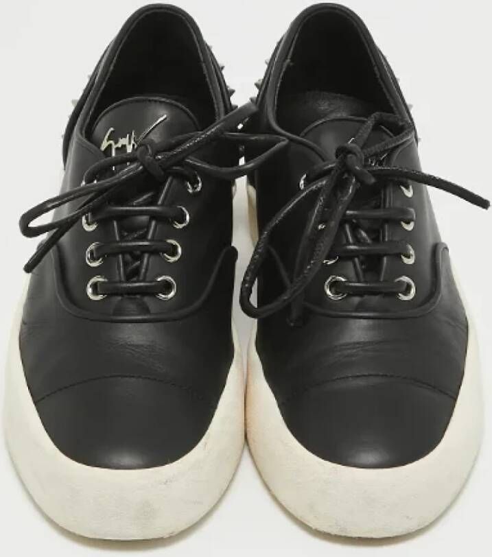 Giuseppe Zanotti Pre-owned Leather sneakers Black Heren