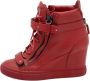 Giuseppe Zanotti Pre-owned Leather sneakers Red Dames - Thumbnail 1