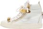 Giuseppe Zanotti Pre-owned Leather sneakers White Dames - Thumbnail 1