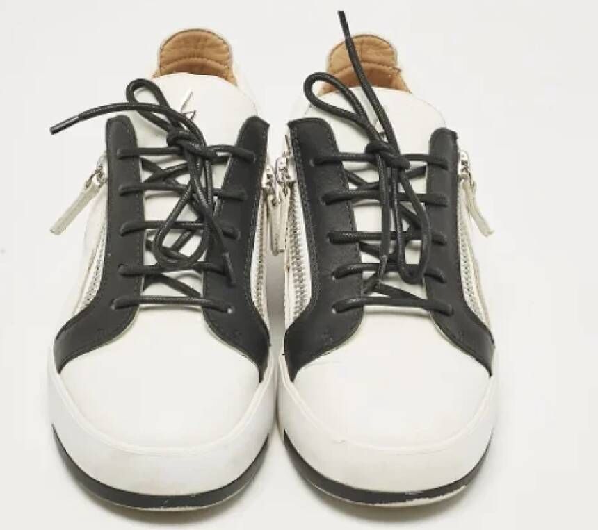 Giuseppe Zanotti Pre-owned Leather sneakers White Dames