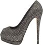 Giuseppe Zanotti Pre-owned Mesh heels Black Dames - Thumbnail 1