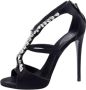 Giuseppe Zanotti Pre-owned Satin sandals Black Dames - Thumbnail 1