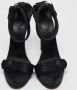 Giuseppe Zanotti Pre-owned Satin sandals Black Dames - Thumbnail 1