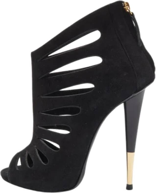 Giuseppe Zanotti Pre-owned Suede boots Black Dames