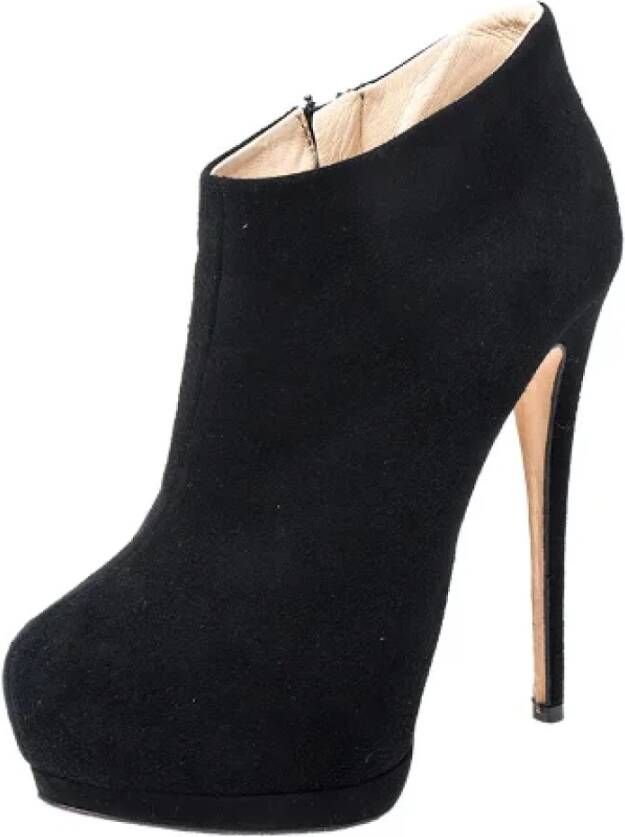 Giuseppe Zanotti Pre-owned Suede boots Black Dames