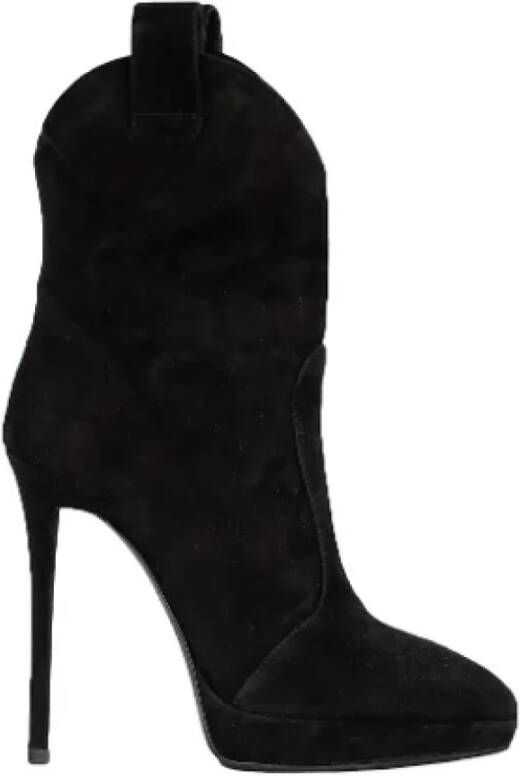 Giuseppe Zanotti Pre-owned Suede boots Black Dames