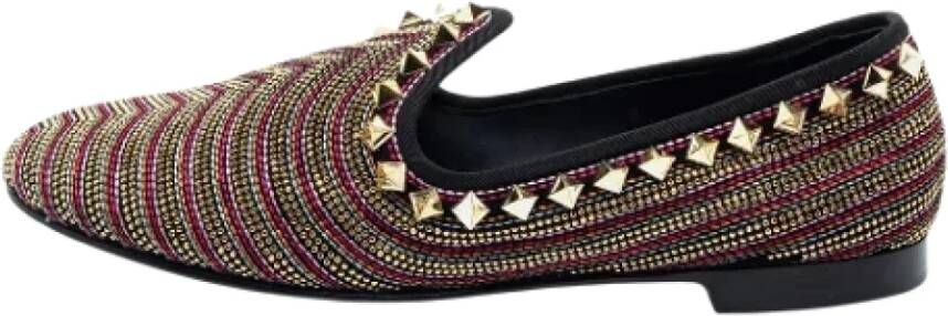 Giuseppe Zanotti Pre-owned Suede flats Multicolor Dames