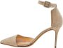 Giuseppe Zanotti Pre-owned Suede heels Beige Dames - Thumbnail 1