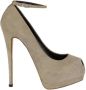 Giuseppe Zanotti Pre-owned Suede heels Beige Dames - Thumbnail 1