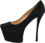 Giuseppe Zanotti Pre-owned Suede heels Black Dames - Thumbnail 1