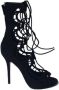 Giuseppe Zanotti Pre-owned Suede heels Black Dames - Thumbnail 1