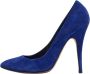 Giuseppe Zanotti Pre-owned Suede heels Blue Dames - Thumbnail 1