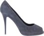 Giuseppe Zanotti Pre-owned Suede heels Gray Dames - Thumbnail 1