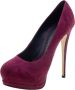 Giuseppe Zanotti Pre-owned Suede heels Red Dames - Thumbnail 1