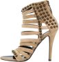 Giuseppe Zanotti Pre-owned Suede sandals Beige Dames - Thumbnail 1