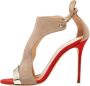 Giuseppe Zanotti Pre-owned Suede sandals Beige Dames - Thumbnail 1