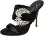 Giuseppe Zanotti Pre-owned Suede sandals Black Dames - Thumbnail 1