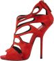 Giuseppe Zanotti Pre-owned Suede sandals Red Dames - Thumbnail 1