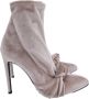 Giuseppe Zanotti Pre-owned Velvet boots Pink Dames - Thumbnail 1