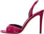 Giuseppe Zanotti Pre-owned Velvet sandals Purple Dames - Thumbnail 1