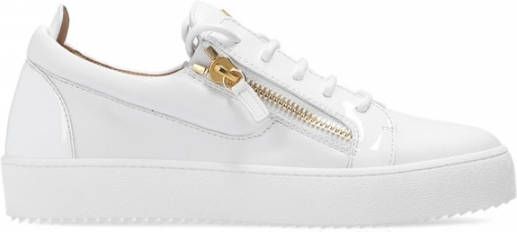 Giuseppe zanotti Gail Leren Sneakers White Dames