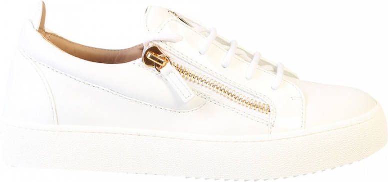 Giuseppe zanotti Gail Leren Sneakers White Dames