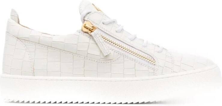 Giuseppe zanotti Stijlvolle Sneakers voor Mannen White Heren