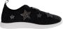 Giuseppe zanotti Stretch Sneakers voor Vrouwen Black Dames - Thumbnail 1