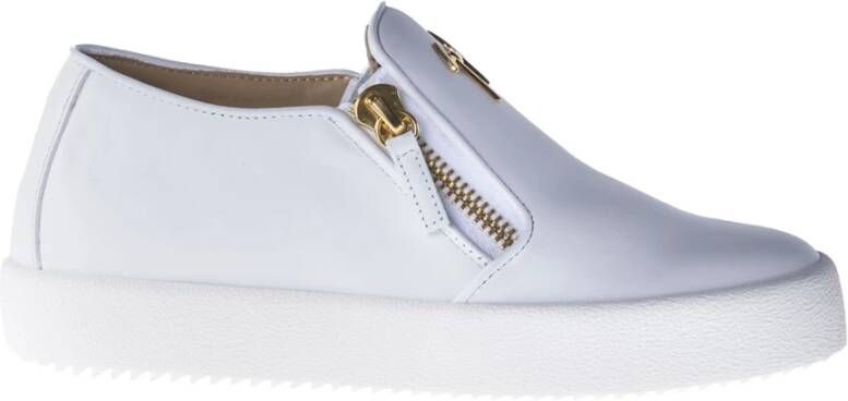 Giuseppe zanotti Witte Logoball Sneakers White Dames