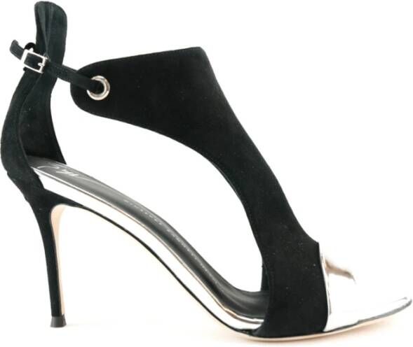 Giuseppe zanotti Zilveren Schietschoenen Gray Dames