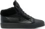 Giuseppe zanotti Zwarte Elegante Gesloten Platte Sneakers Black Heren - Thumbnail 1