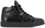 Giuseppe zanotti Zwarte leren casual trainers Black Dames - Thumbnail 1