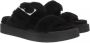 Giuseppe zanotti Zwarte Slipper met Gespen Black Dames - Thumbnail 1