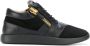 Giuseppe zanotti Zwarte Sneaker Schoenen voor Mannen Black Dames - Thumbnail 1