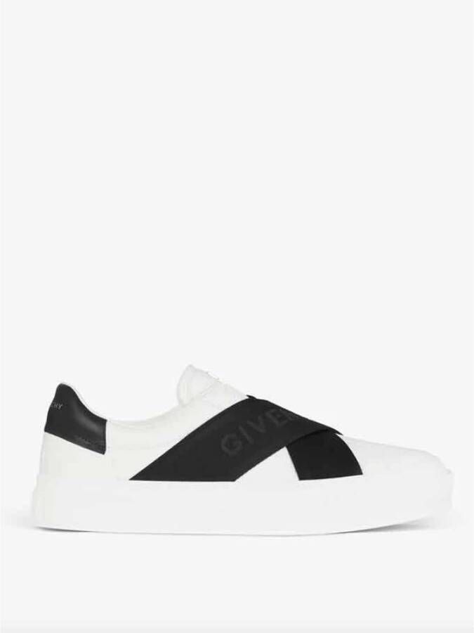 Givenchy 116 Wit Zwart City Sport Sneakers White Heren