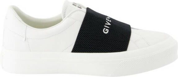 Givenchy Witte Sneakers Elastische Band Casual Stijl White Heren