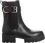 Givenchy Chunky leren enkellaarzen Black Dames - Thumbnail 1