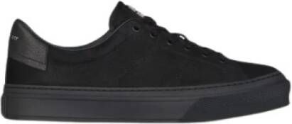 Givenchy City Sport Nubuck Veterschoenen Black Heren