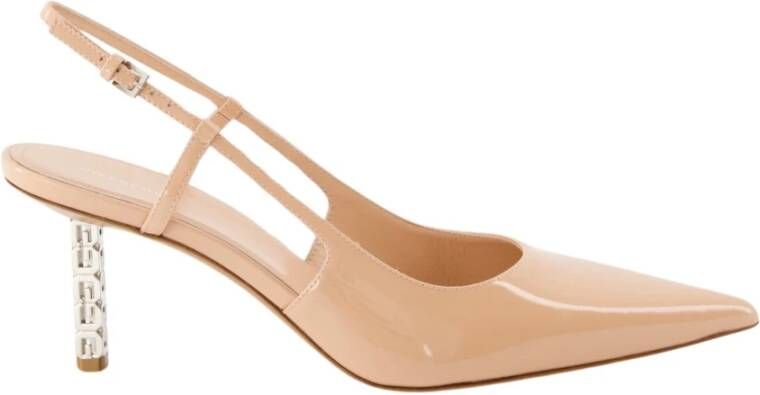 Givenchy G-Cube Pumps met Puntige Neus Beige Dames