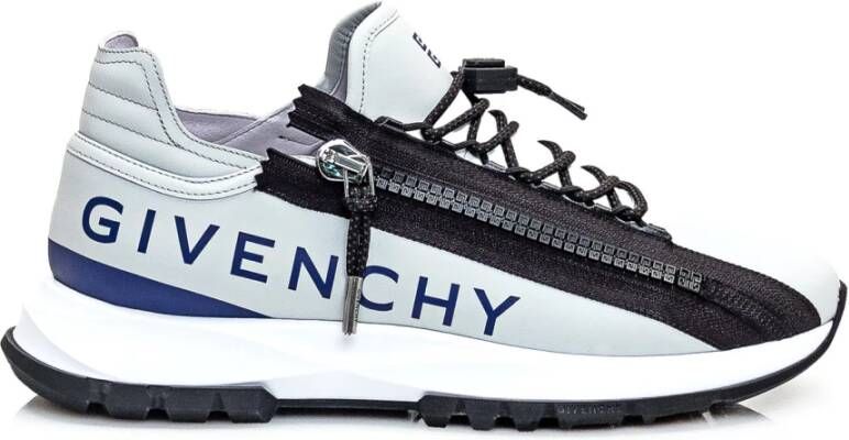 Givenchy Zip Low Leather Runners Multicolor Heren