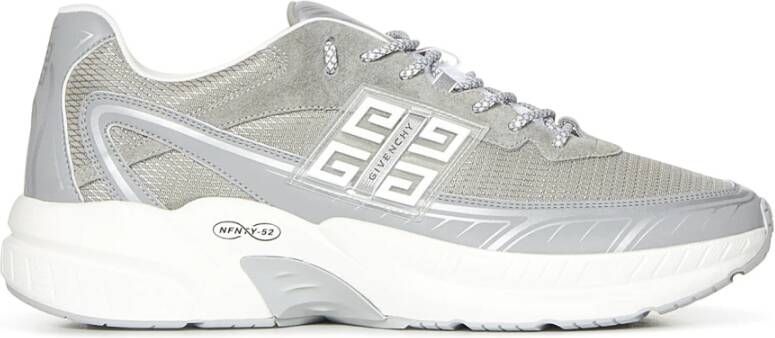 Givenchy Grijze Sneakers met 4G Logo Gray Heren