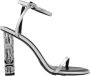 Givenchy Sandalen 4G Flat Sandals in zilver - Thumbnail 1