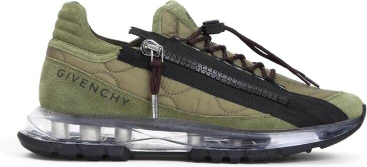 Givenchy Khaki Black Spectre Runner Schoenen Multicolor Heren